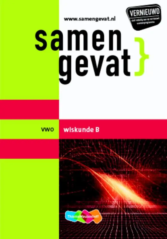 Samengevat Vwo Wiskunde B / Druk 5 Fabrieksprijs