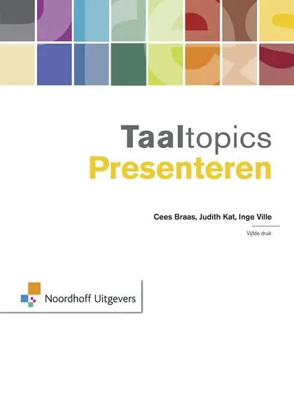 Fabrieksprijs Taaltopics Presenteren / Druk 5