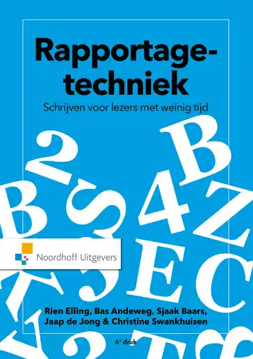Rapportagetechniek / Druk 6 Snelle Levering
