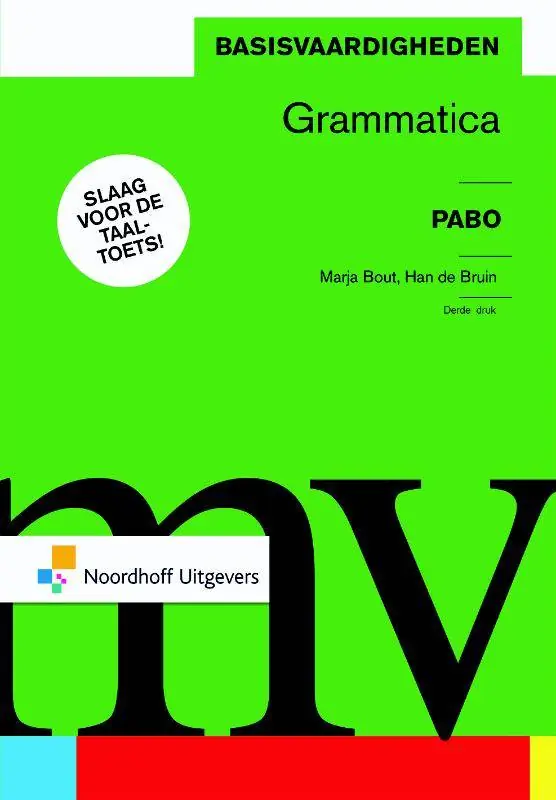 Basisvaardigheden grammatica / Druk 3 Betaalbaar
