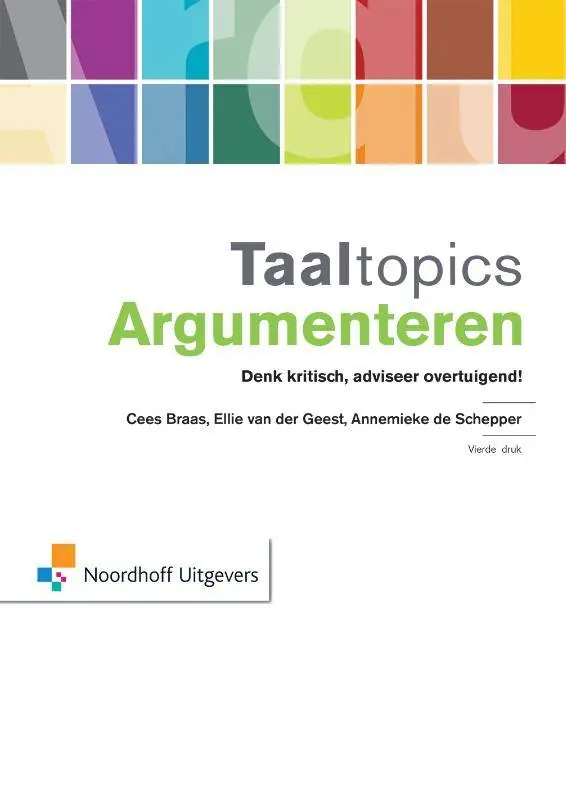 Bestseller Taaltopics argumenteren / Druk 4