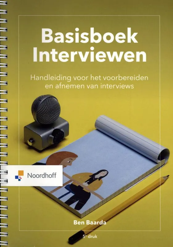 Basisboek Interviewen / Druk 5 Lage Prijs