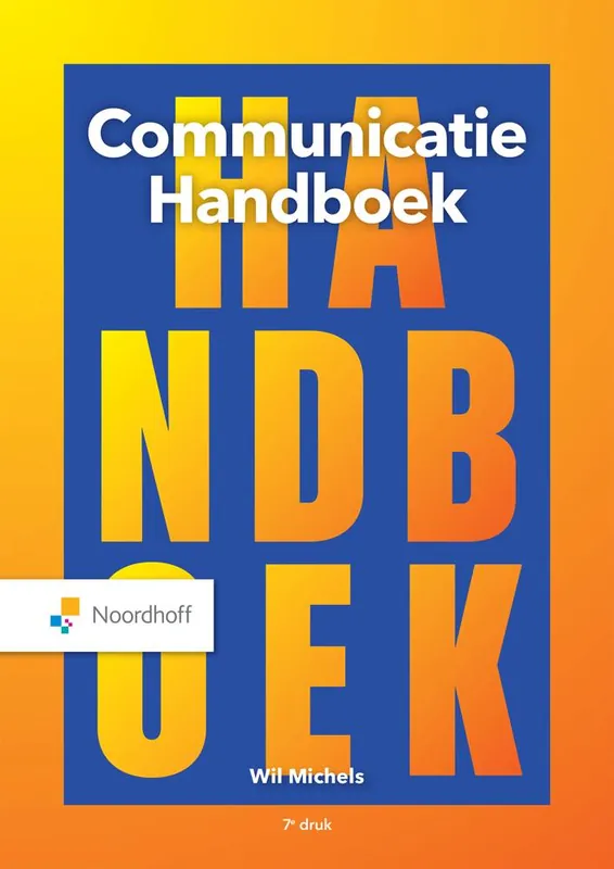 Gereduceerde Prijs Communicatie handboek / Druk 7