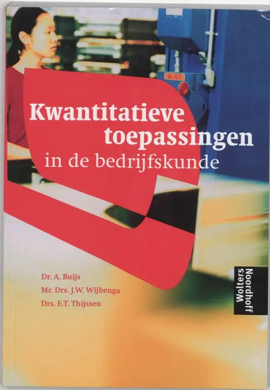 Flitsaanbieding Kwantitatieve toepassingen in de bedrijfskunde / Druk 4