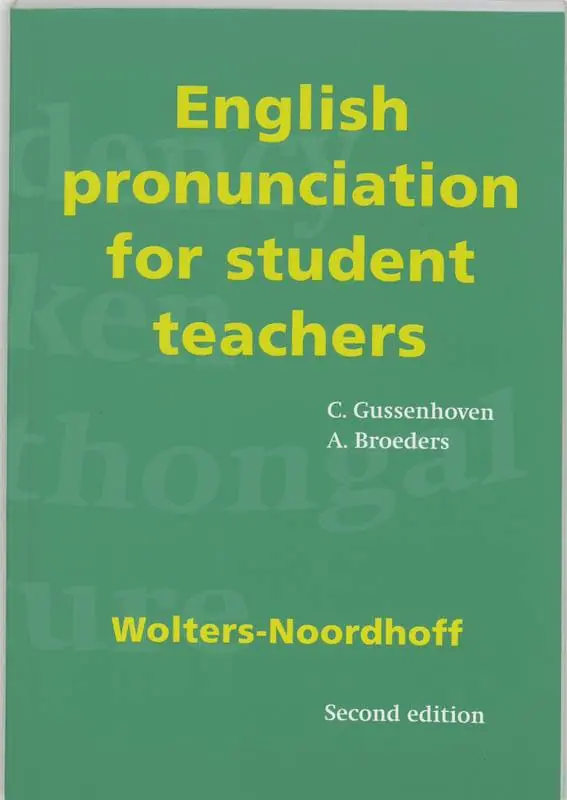 English pronunciation for student teachers / Druk 2 Bestel Nu