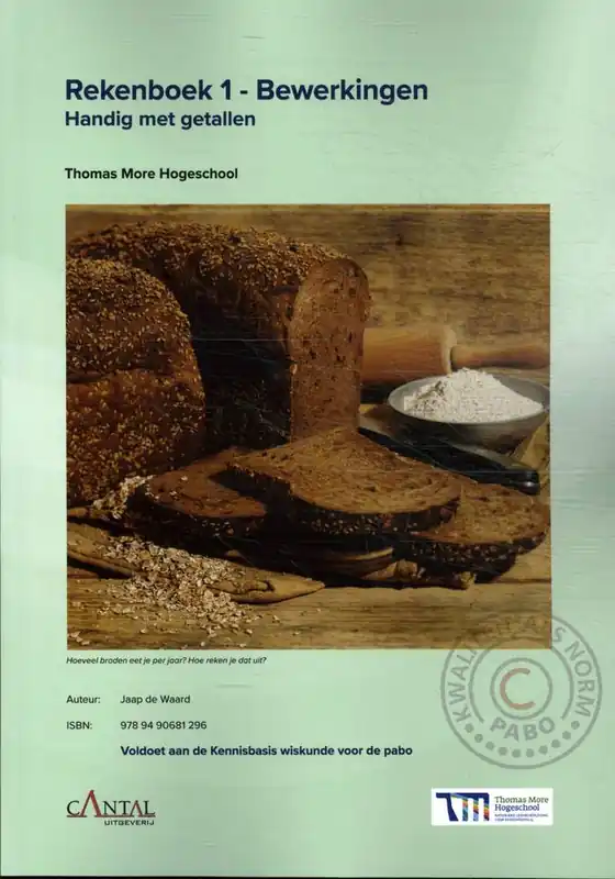 Gecertificeerd Rekenboek 1 - Bewerkingen / Druk 1
