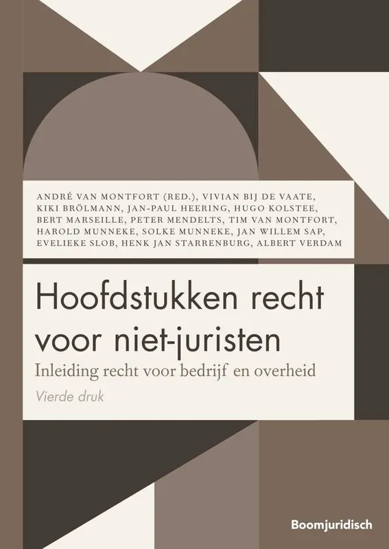 Hoofdstukken recht voor niet-juristen / Druk 4 Direct Beschikbaar