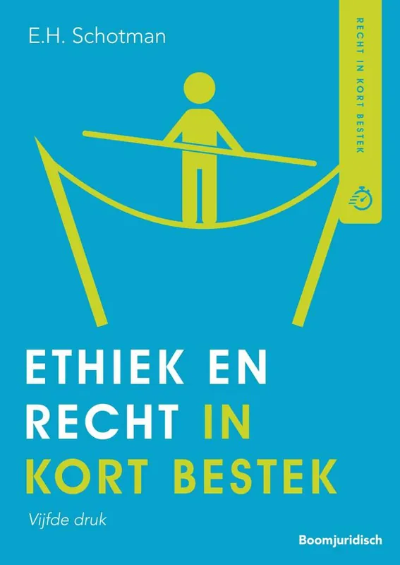 Superprijs Ethiek en recht in kort bestek / Druk 5