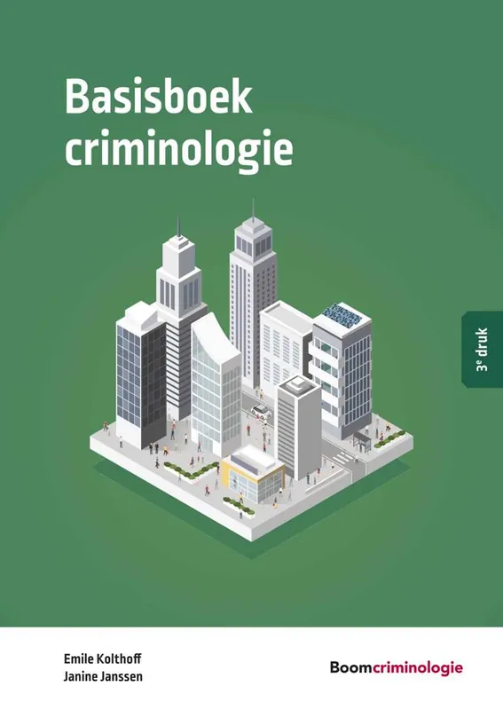Voordeelprijs Basisboek criminologie / Druk 3