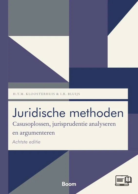 Juridische methoden / Druk 8 Uitverkoop