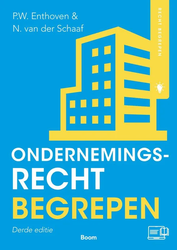 Bestel Nu Ondernemingsrecht begrepen / Druk 3
