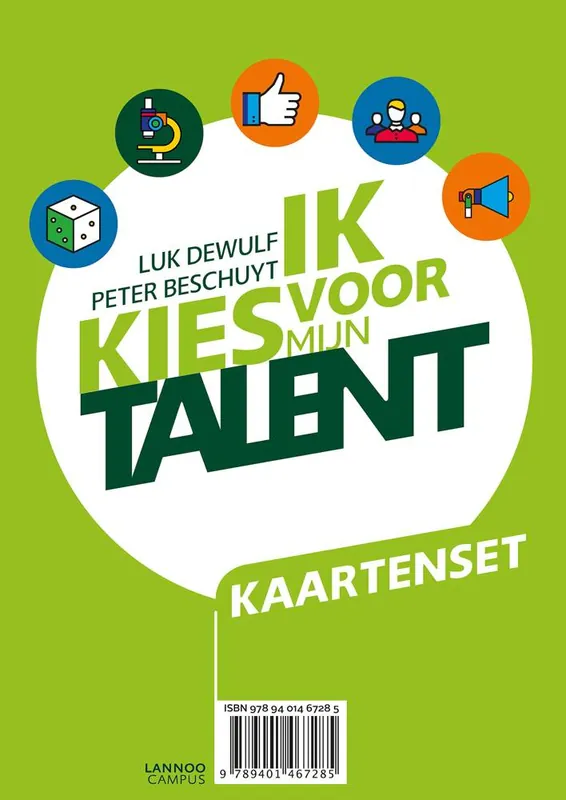 Talentenkaartjes volwassenen (nieuwe editie) Beperkt Aanbod