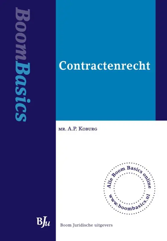 Boom Basics Contractenrecht Flitsaanbieding