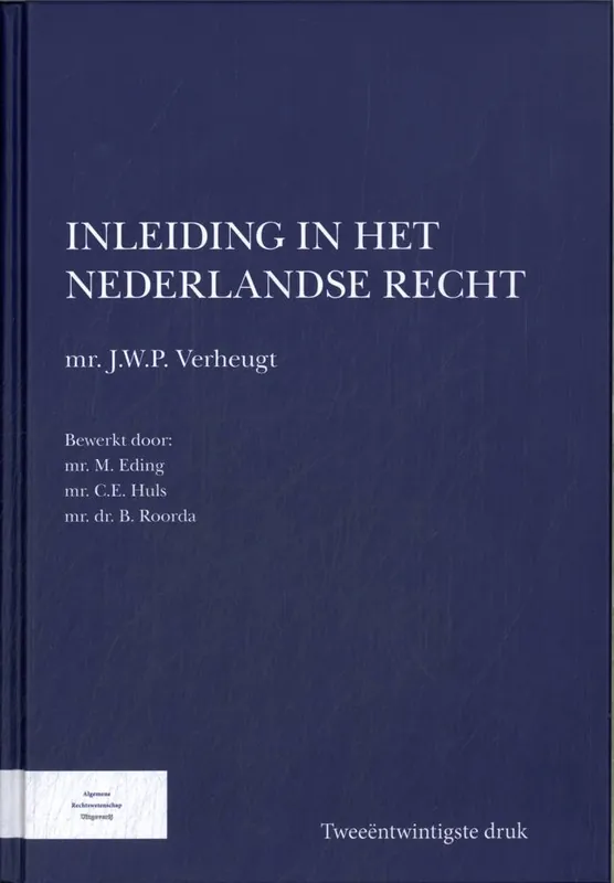 Superprijs Inleiding in het Nederlandse recht / Druk 22