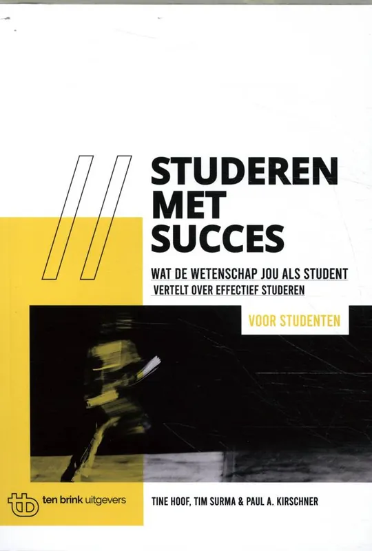 Seizoensaanbieding Studeren met succes voor studenten