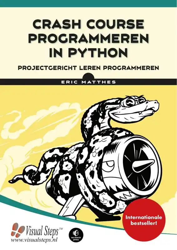 Merkproduct Crash course programmeren in Python