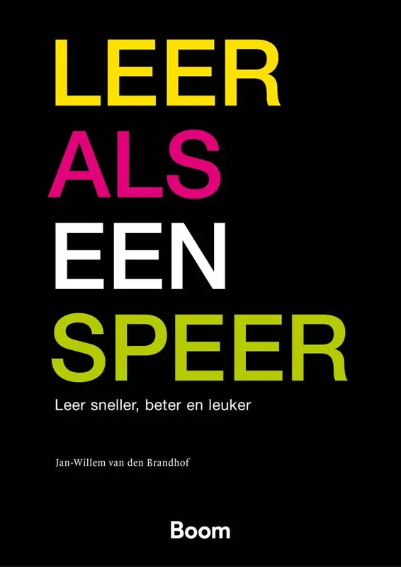 Leer als een speer / Druk 1 Hoge Kwaliteit