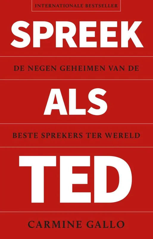 Spreek als TED / Druk 14 Must-Have