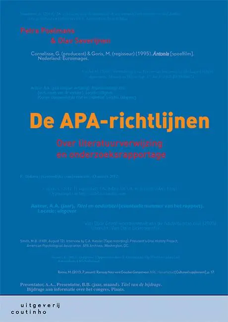 Beste Prijs De APA-richtlijnen / Druk 2