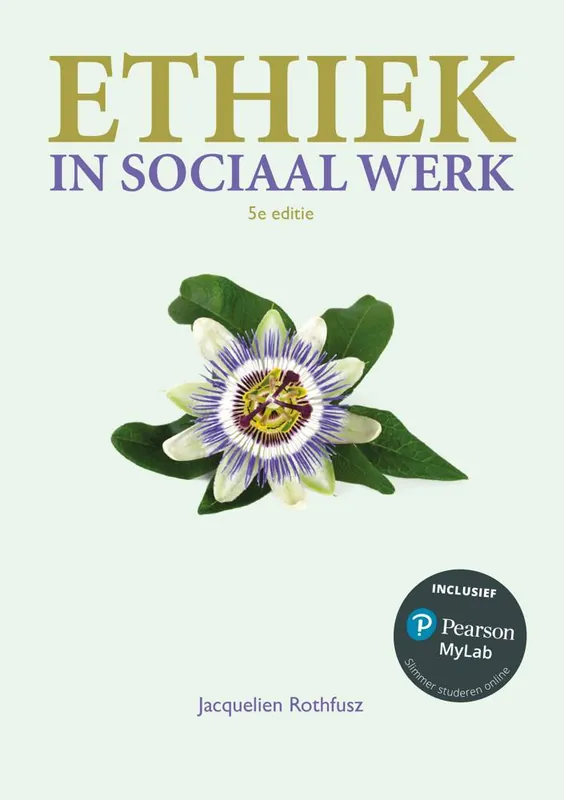 Ethiek in sociaal werk, met MyLab / Druk 5 Meest Verkocht