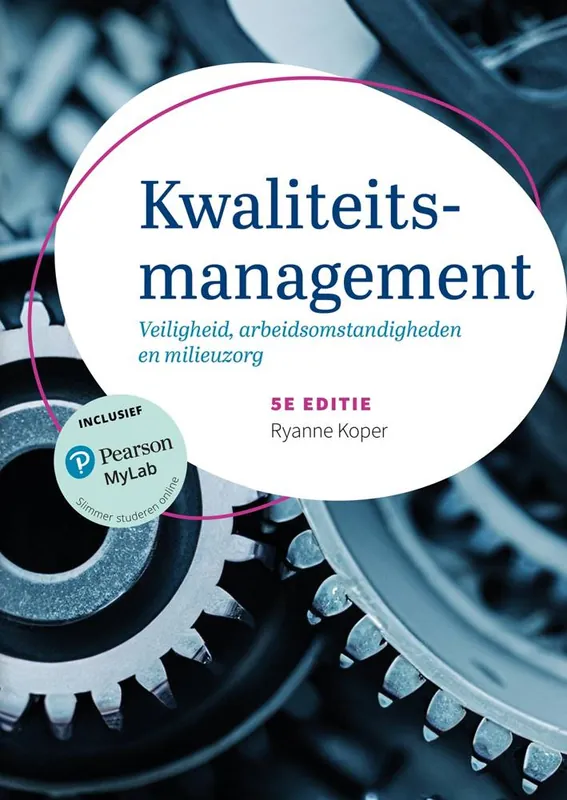 Kwaliteitsmanagement, met MyLab / Druk 5 Hoge Kwaliteit