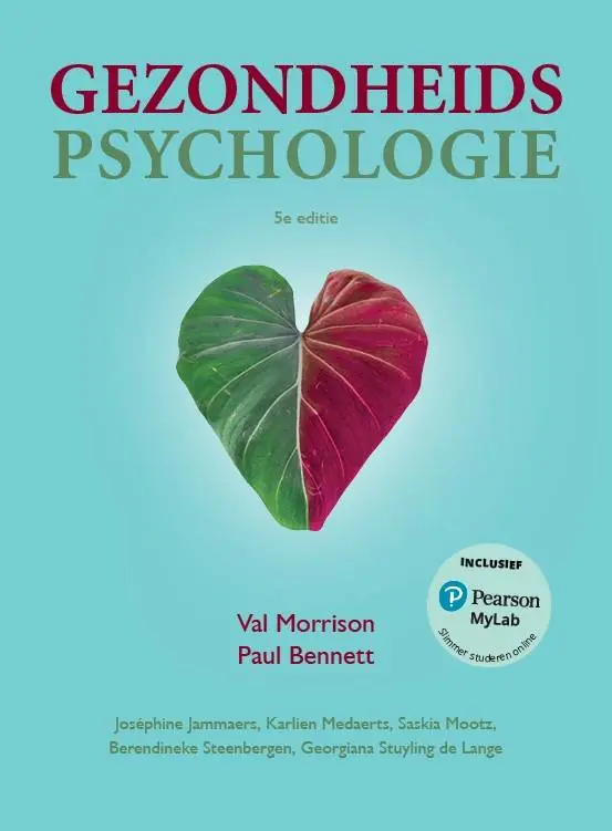 Must-Have Gezondheidspsychologie met MyLab / Druk 5