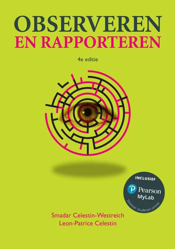 Voordeelprijs Observeren en rapporteren met MyLab / Druk 4