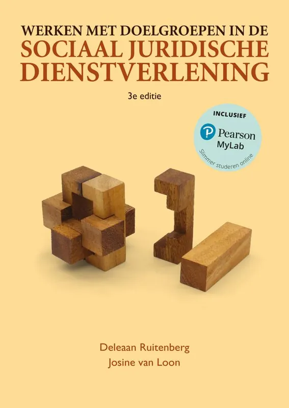 Werken met doelgroepen in de sociaaljuridische dienstverlening met MyLab / Druk 3 Must-Have