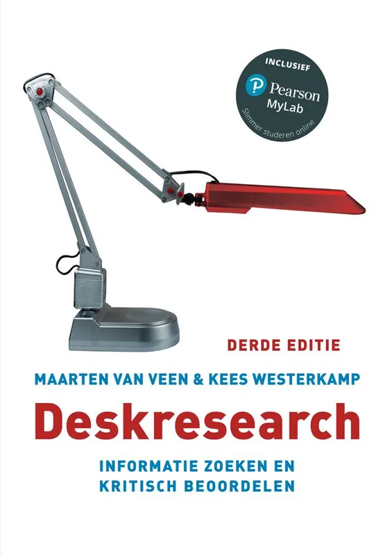 Gecertificeerd Deskresearch met MyLab / Druk 3