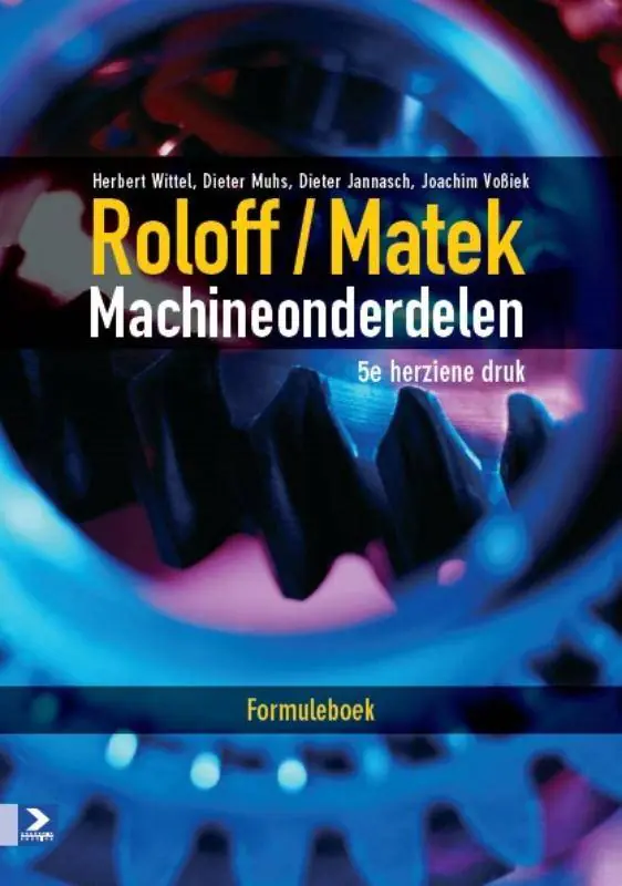 Bestel Nu Roloff Matek Machineonderdelen (Formuleboek) / Druk 5