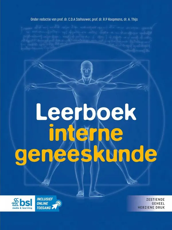 Gereduceerde Prijs Leerboek interne geneeskunde / Druk 16