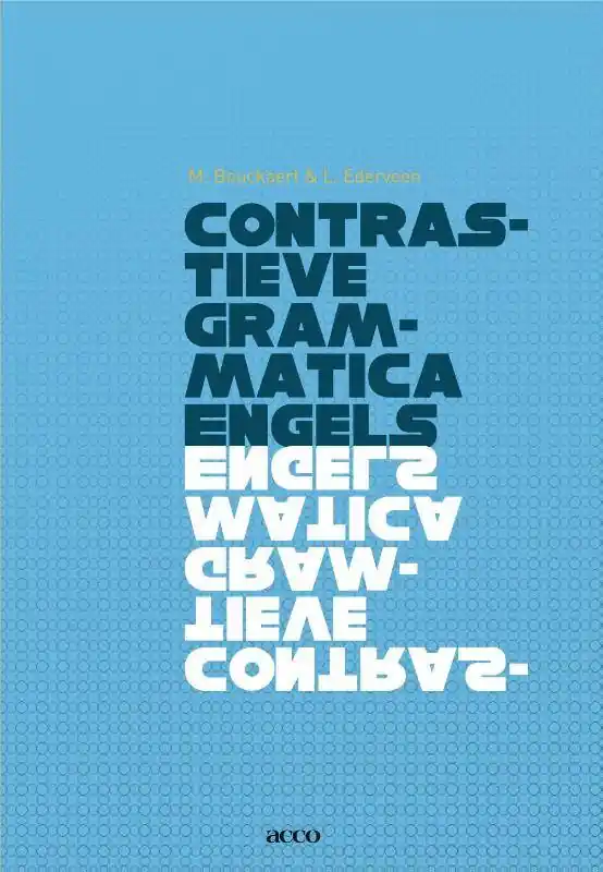 Contrastieve grammatica Engels Merkproduct