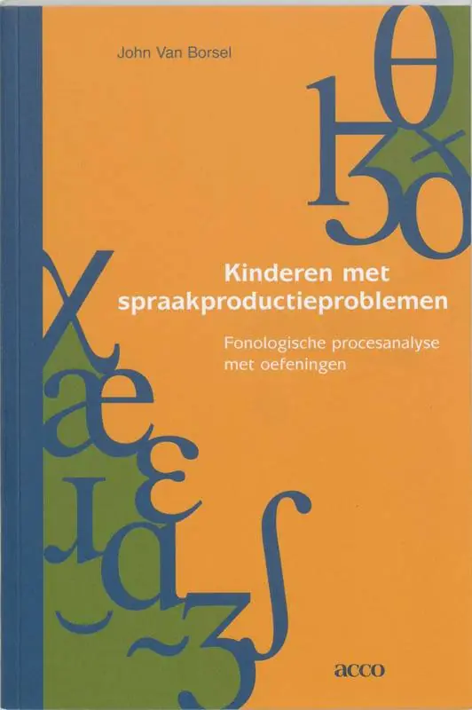 Favoriet Kinderen met spraakproductieproblemen