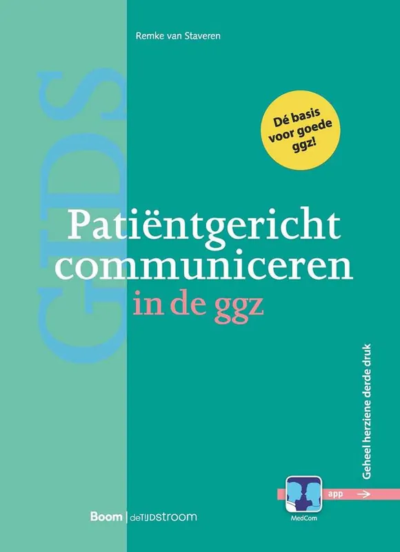 Patiëntgericht communiceren in de ggz / Druk 3 Shop Nu