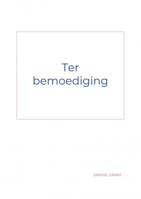 Lage Kosten Ter bemoediging / Druk 1
