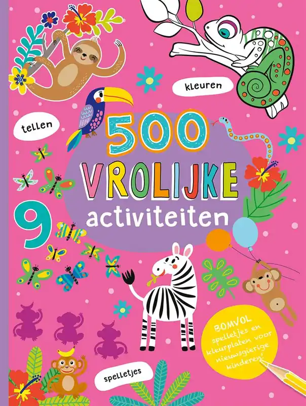 Hoge Kwaliteit 500 Vrolijke activiteiten / Druk 1