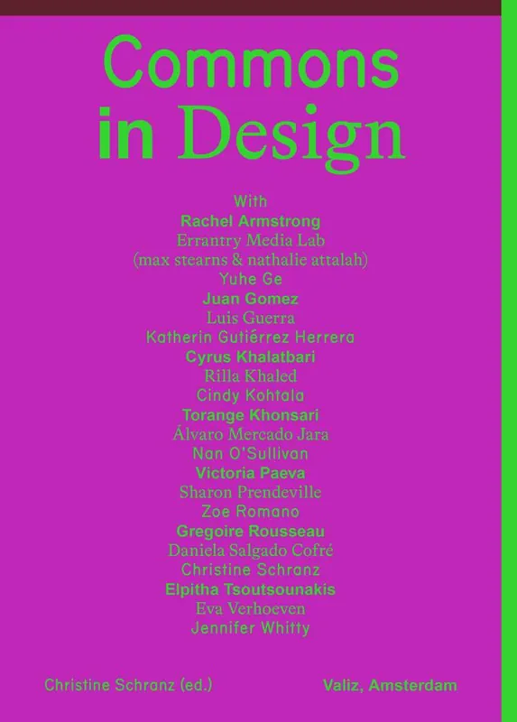 Bestel Nu Commons in Design / 1st Edition