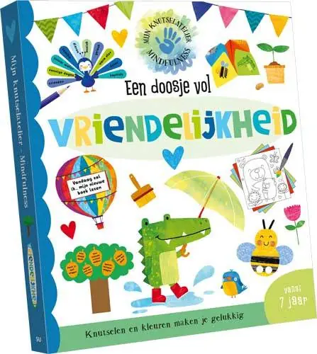 Bestseller Mijn knutselatelier mindfulness - Een doosje vol vriendelijkheid / Druk 1