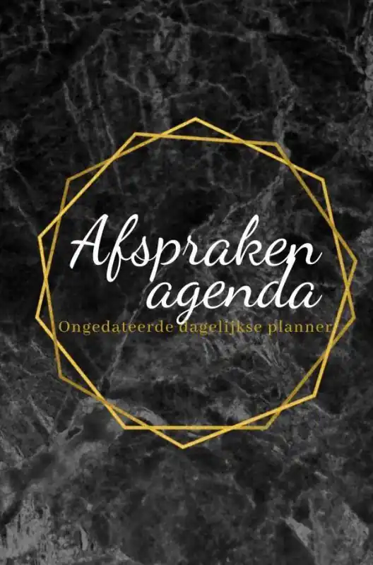Afsprakenagenda / Druk 1 Gratis Verzending