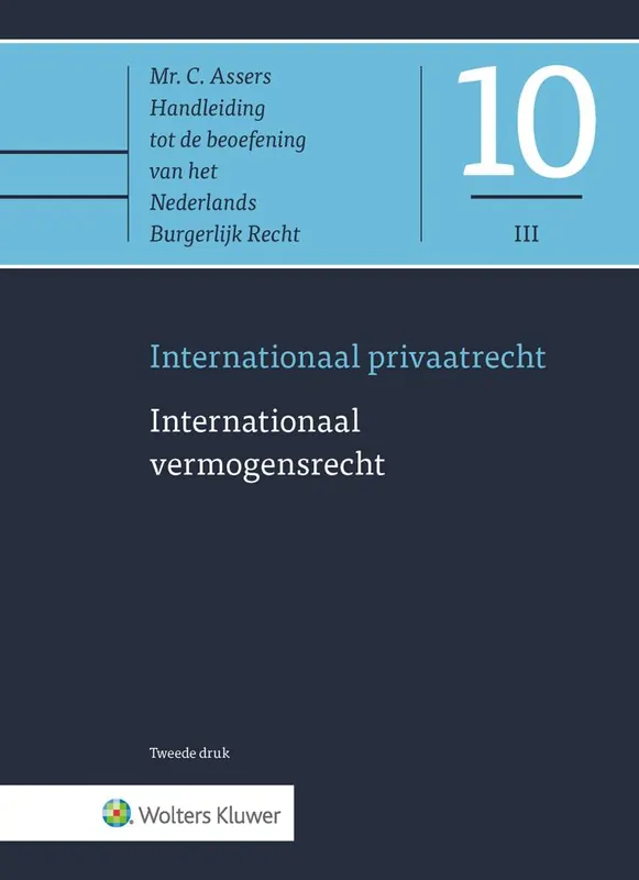 Internationaal vermogensrecht / Druk 2 Nieuw