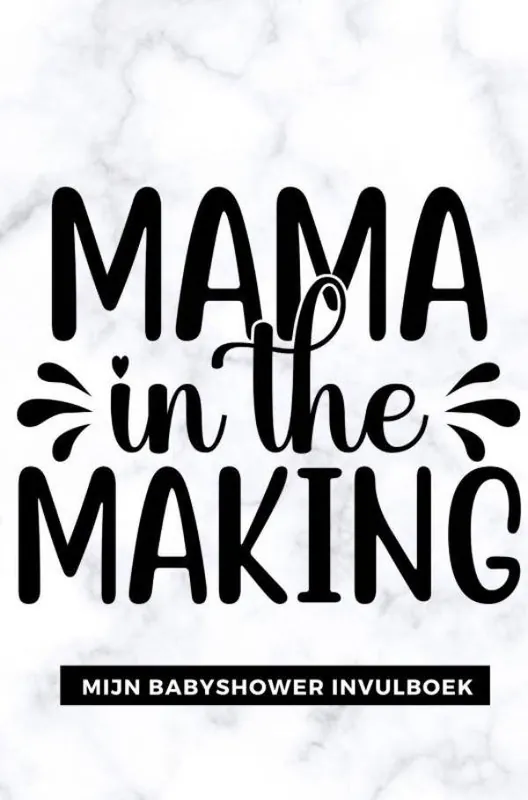 Mijn Babyshower Invulboek – Ook geschikt als Babyshower Gastenboek / Druk 1 Snelle Levering
