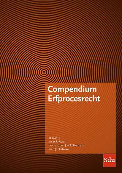 Compendium erfprocesrecht / Druk 1 Op = Op