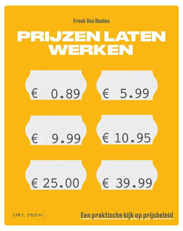 Prijzen laten werken / Druk 1 Direct Beschikbaar