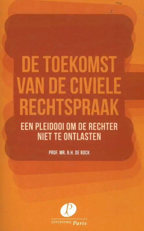 Direct Beschikbaar De toekomst van de civiele rechtspraak / Druk 1