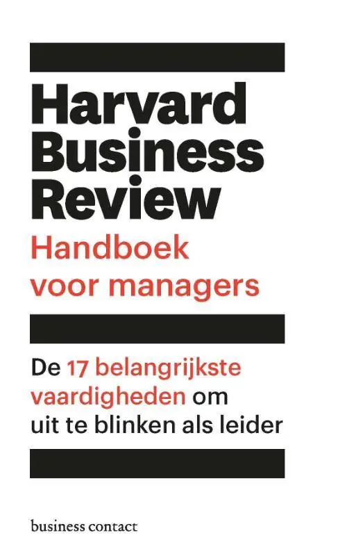 Beperkte Voorraad Harvard Business Review handboek voor managers / Druk 2