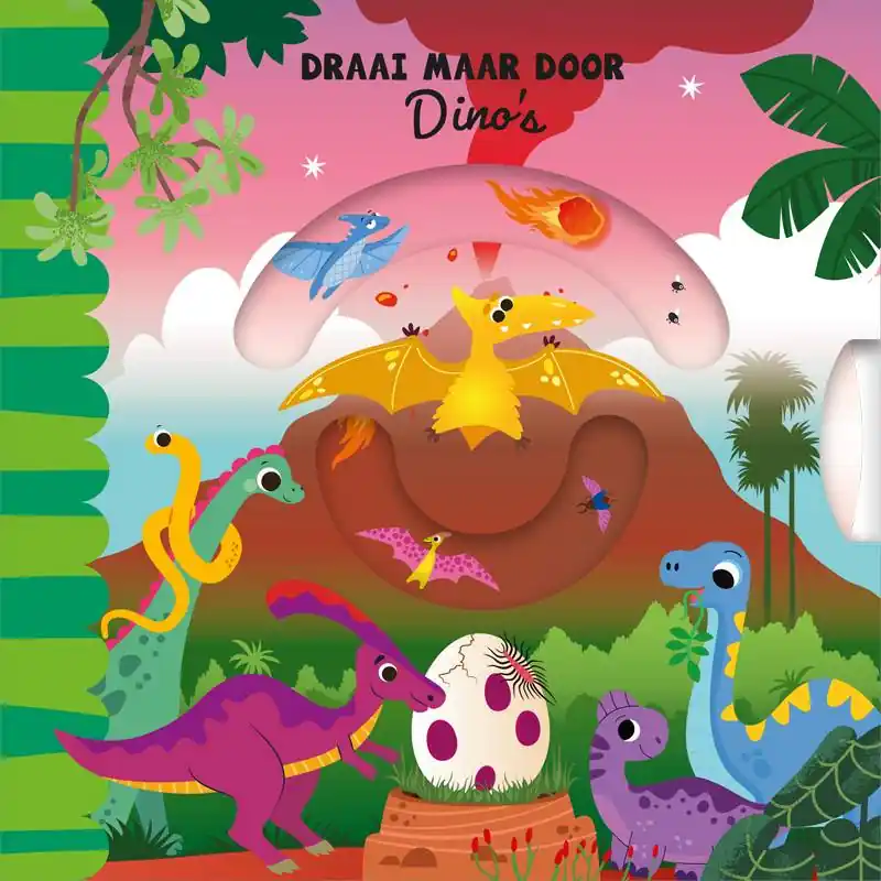 Draai maar door Dino's / Druk 1 Gratis Retour