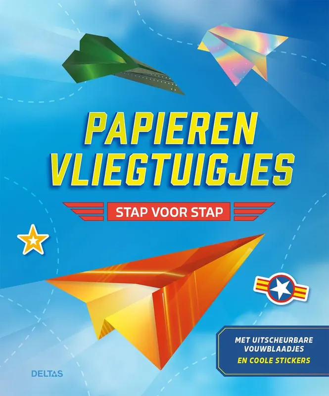 Papieren vliegtuigjes - stap voor stap / Druk 1 Shop Nu