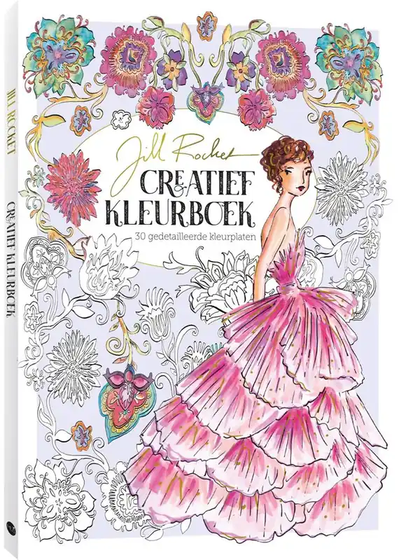 Lage Kosten Jill Rocket : Creatief kleurboek / Druk 2