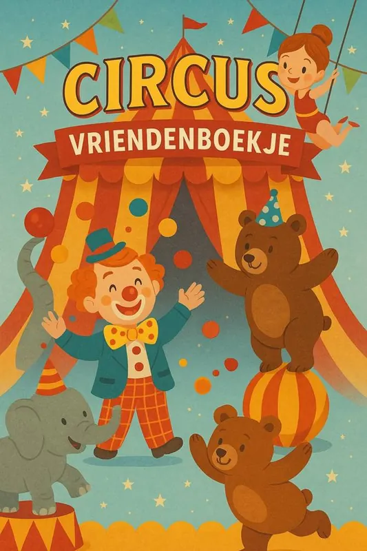 Circus Vriendenboekje / Druk 1 Speciale Aanbieding