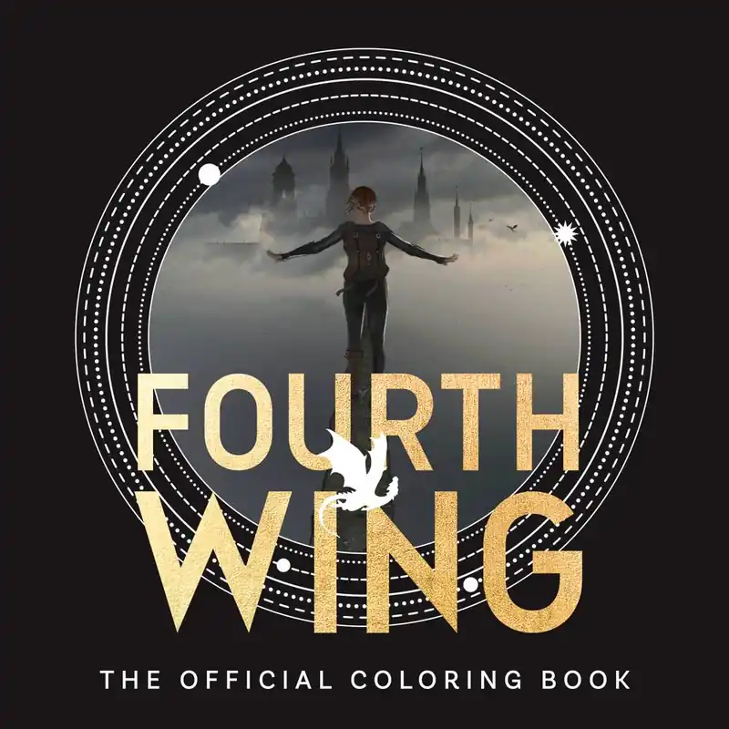 Fourth Wing: The Official Coloring Book Populair